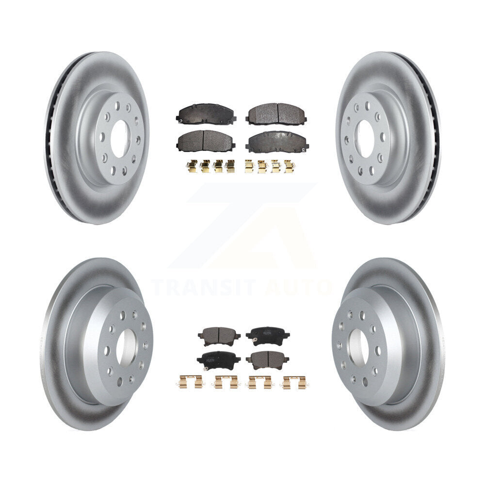 Disc Rotors and Semi-Metallic Brake Pads Kit-KGF-102768 - Kit.bestparts.ca Kit.bestparts.ca