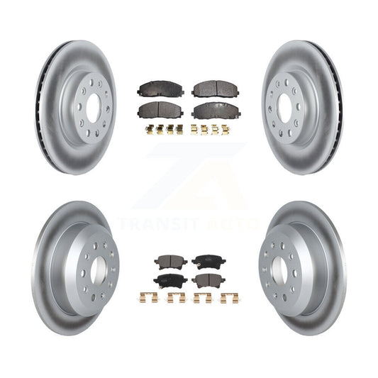 Disc Rotors and Semi-Metallic Brake Pads Kit-KGF-102768 - Kit.bestparts.ca