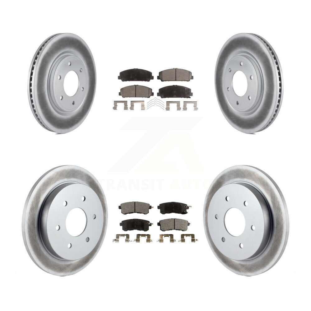 Disc Rotors and Semi-Metallic Brake Pads Kit-KGF-102771 - Kit.bestparts.ca
