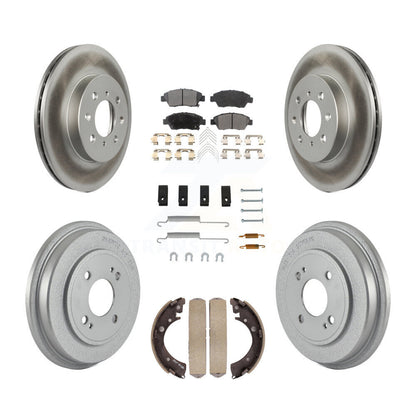 Coated Disc Rotors and Semi-Metallic Brake Pads Kit-KGF-102780 - Kit.bestparts.ca