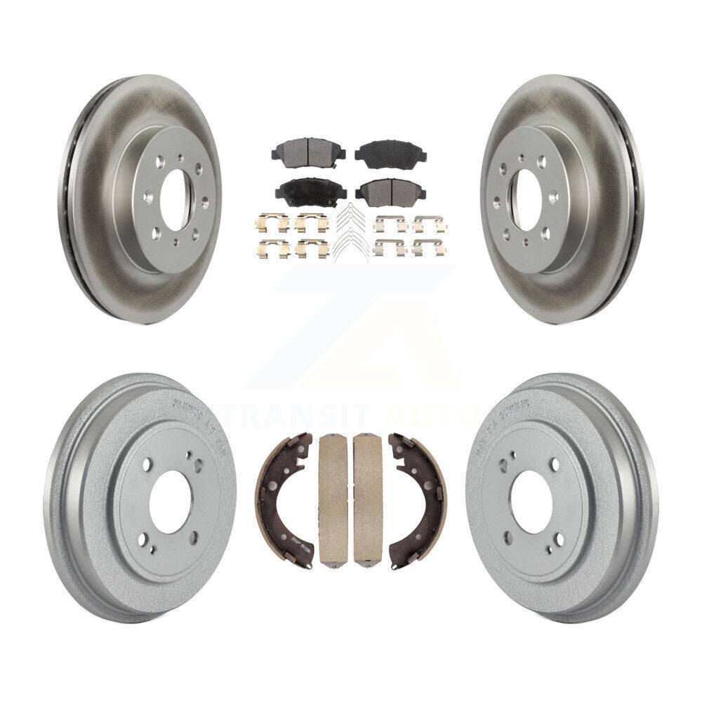 Coated Disc Rotors and Semi-Metallic Brake Pads Kit-KGF-102781 - Kit.bestparts.ca