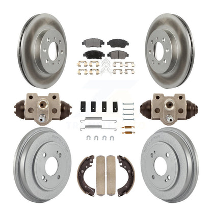 Coated Disc Rotors and Semi-Metallic Brake Pads Kit-KGF-102782 - Kit.bestparts.ca
