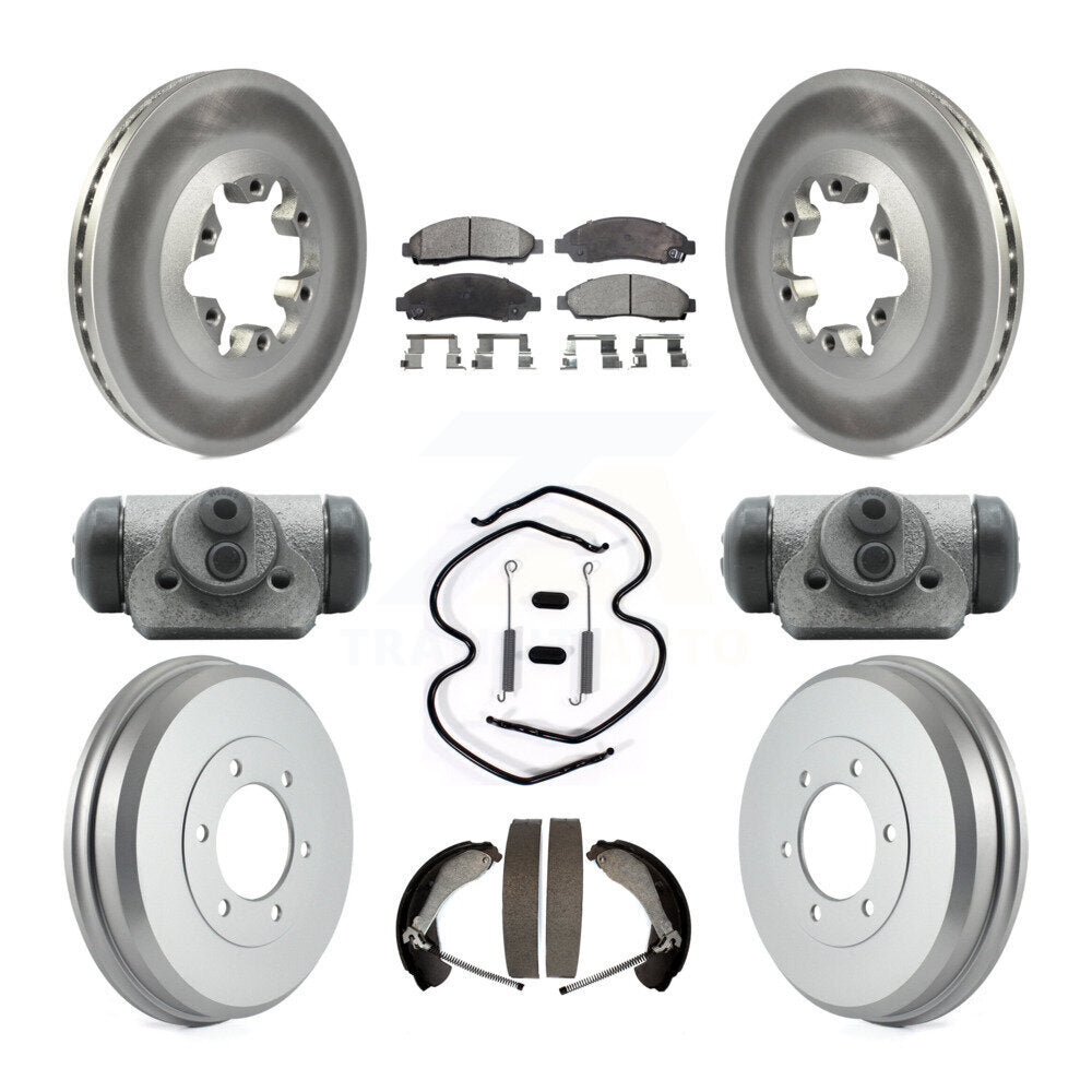 coated disc rotors and semi metallic brake pads-kgf-102783 - Kit.bestparts.ca Kit.bestparts.ca