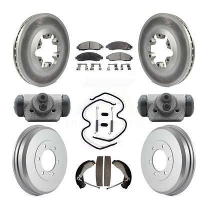 coated disc rotors and semi metallic brake pads-kgf-102783 - Kit.bestparts.ca