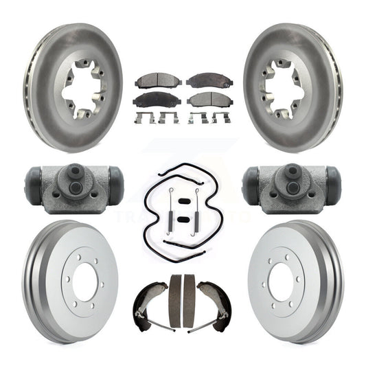 coated disc rotors and semi metallic brake pads-kgf-102783 - Kit.bestparts.ca