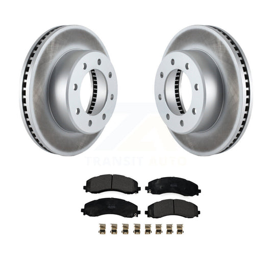 Coated Disc Rotors and Semi-Metallic Brake Pads Kit-KGF-102792 - Kit.bestparts.ca