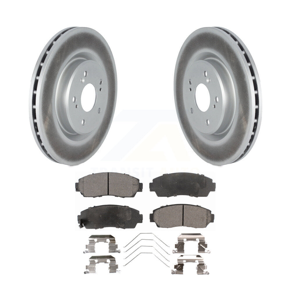 Coated Disc Rotors and Semi-Metallic Brake Pads Kit-KGF-102795 - Kit.bestparts.ca