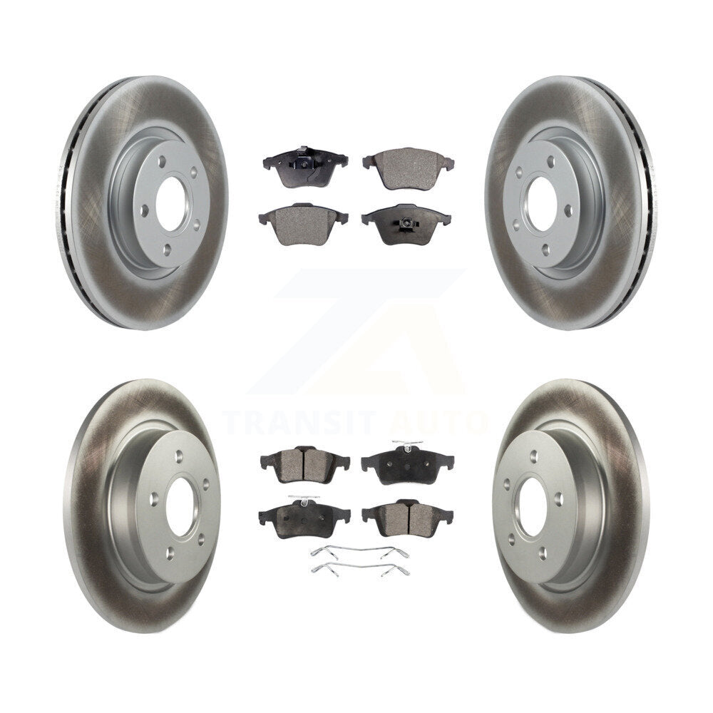 Disc Rotors and Semi-Metallic Brake Pads Kit-KGF-102800 - Kit.bestparts.ca