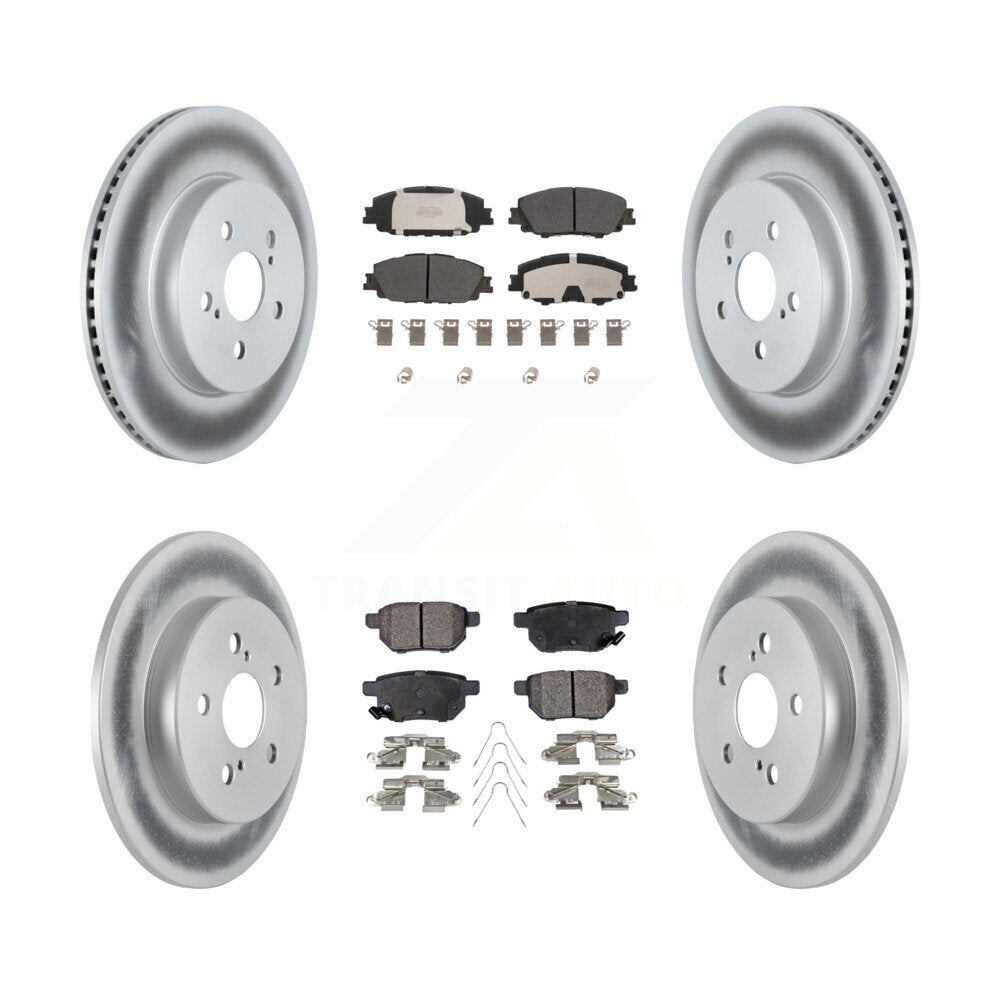 Disc Rotors and Semi-Metallic Brake Pads Kit-KGF-102803 - Kit.bestparts.ca