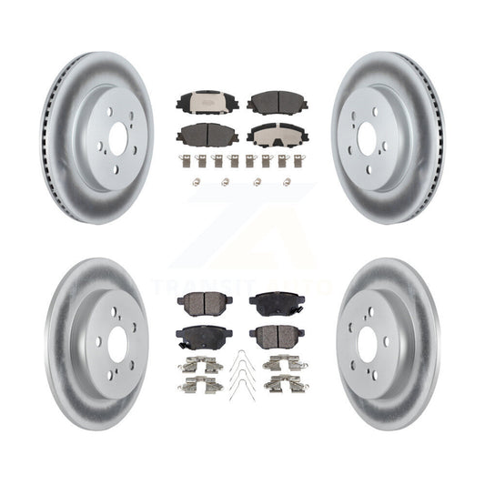 Disc Rotors and Semi-Metallic Brake Pads Kit-KGF-102803 - Kit.bestparts.ca