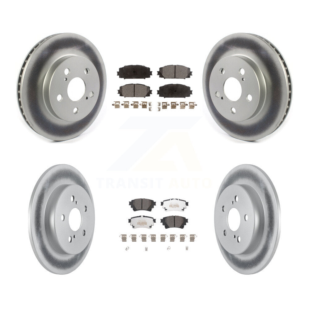 Disc Rotors and Semi-Metallic Brake Pads Kit-KGF-102804 - Kit.bestparts.ca Kit.bestparts.ca