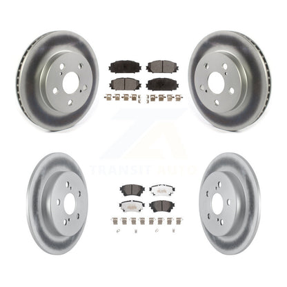 Disc Rotors and Semi-Metallic Brake Pads Kit-KGF-102804 - Kit.bestparts.ca