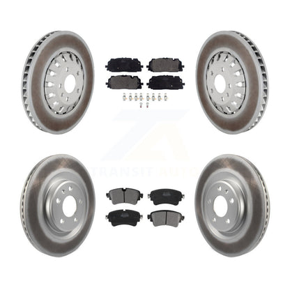 Coated Disc Rotors and Semi-Metallic Brake Pads Kit-KGF-102806 - Kit.bestparts.ca