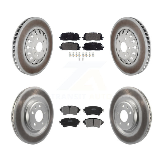 Coated Disc Rotors and Semi-Metallic Brake Pads Kit-KGF-102806 - Kit.bestparts.ca