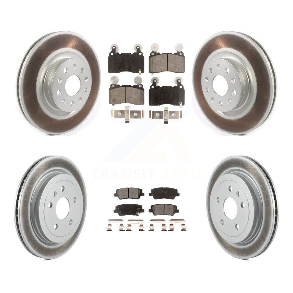 Disc Rotors and Semi-Metallic Brake Pads Kit-KGF-102809 - Kit.bestparts.ca Kit.bestparts.ca