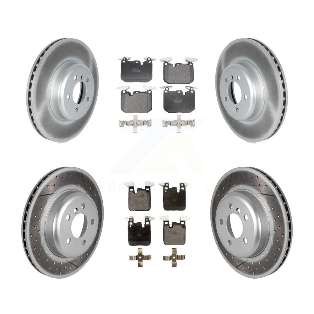 Disc Rotors and Semi-Metallic Brake Pads Kit-KGF-102816 - Kit.bestparts.ca