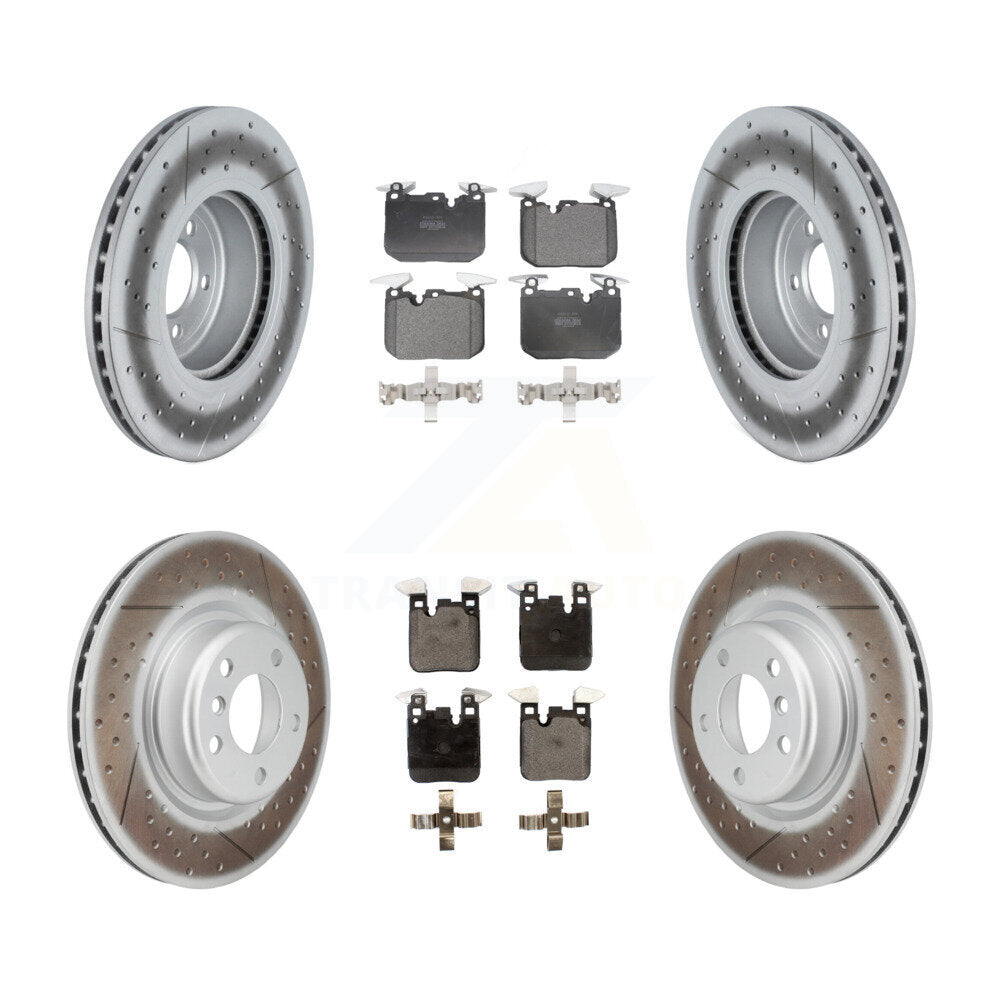 Coated Disc Rotors and Semi-Metallic Brake Pads Kit-KGF-102826 - Kit.bestparts.ca Kit.bestparts.ca