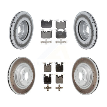 Coated Disc Rotors and Semi-Metallic Brake Pads Kit-KGF-102826 - Kit.bestparts.ca