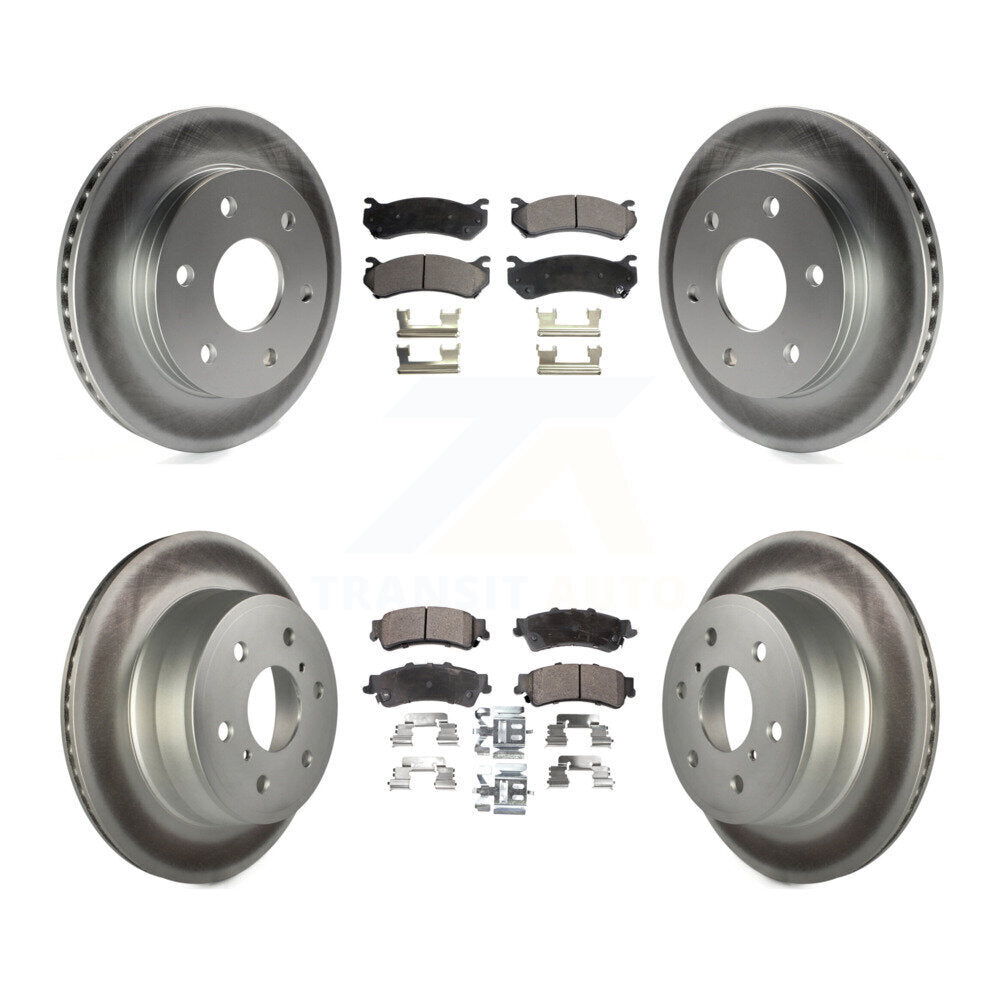 Disc Rotors and Semi-Metallic Brake Pads Kit-KGF-102834 - Kit.bestparts.ca Kit.bestparts.ca