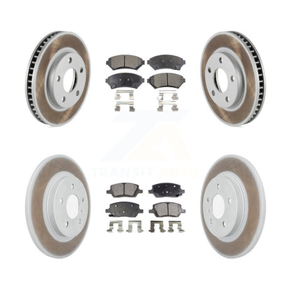 Disc Rotors and Semi-Metallic Brake Pads Kit-KGF-102835 - Kit.bestparts.ca