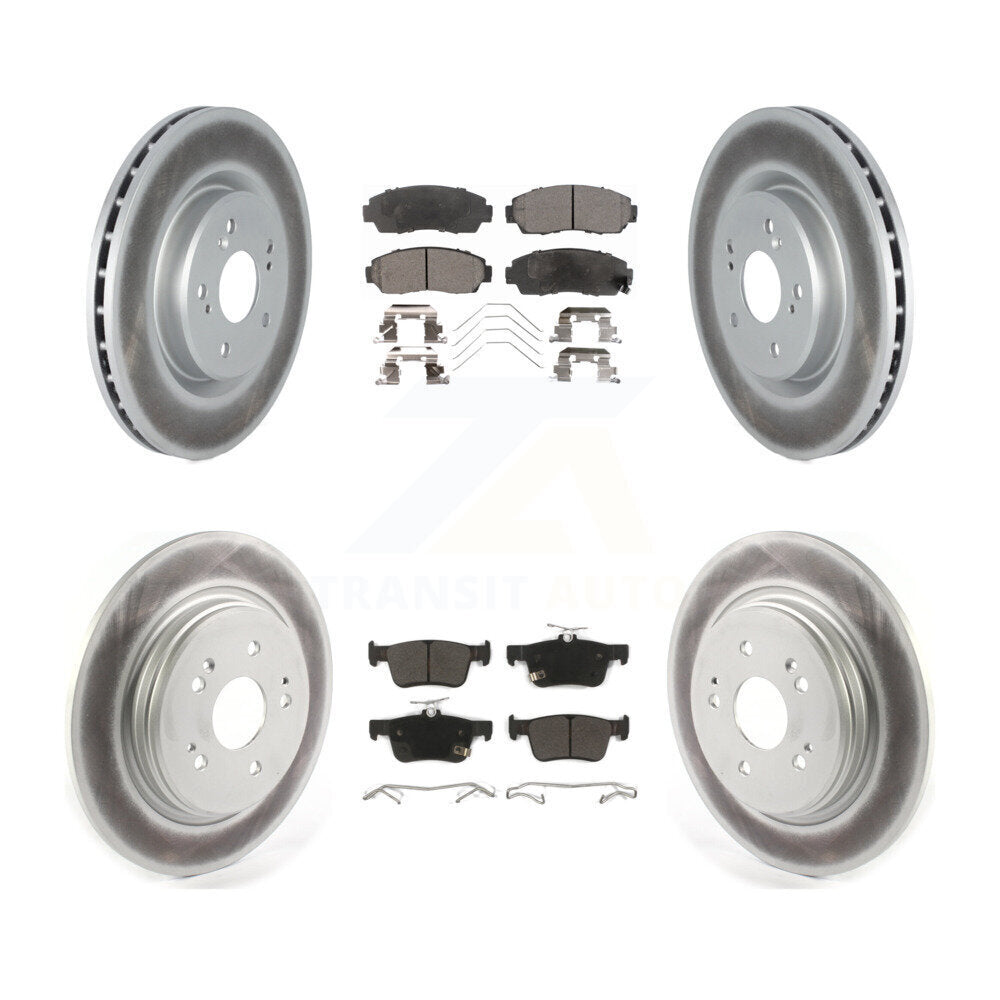 Disc Rotors and Semi-Metallic Brake Pads Kit-KGF-102836 - Kit.bestparts.ca Kit.bestparts.ca