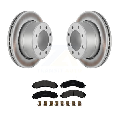 Coated Disc Rotors and Semi-Metallic Brake Pads Kit-KGF-102844 - Kit.bestparts.ca