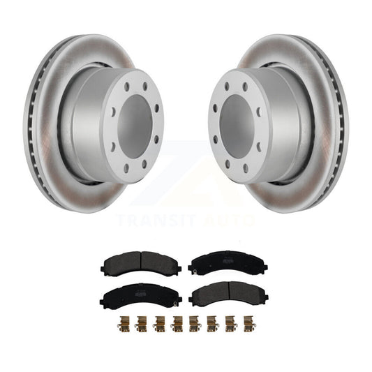 Coated Disc Rotors and Semi-Metallic Brake Pads Kit-KGF-102844 - Kit.bestparts.ca
