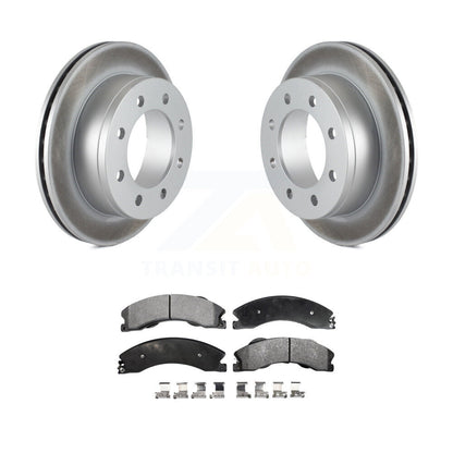 Coated Disc Rotors and Semi-Metallic Brake Pads Kit-KGF-102845 - Kit.bestparts.ca