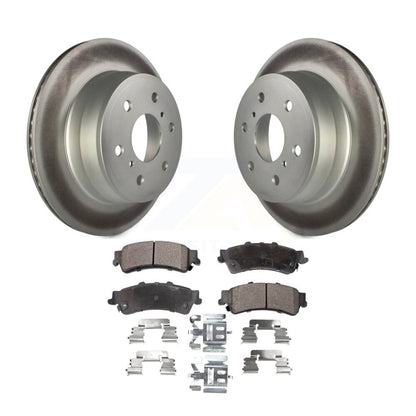 Coated Disc Rotors and Semi-Metallic Brake Pads Kit-KGF-102847 - Kit.bestparts.ca