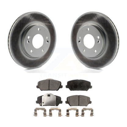 Coated Disc Rotors and Semi-Metallic Brake Pads Kit-KGF-102848 - Kit.bestparts.ca