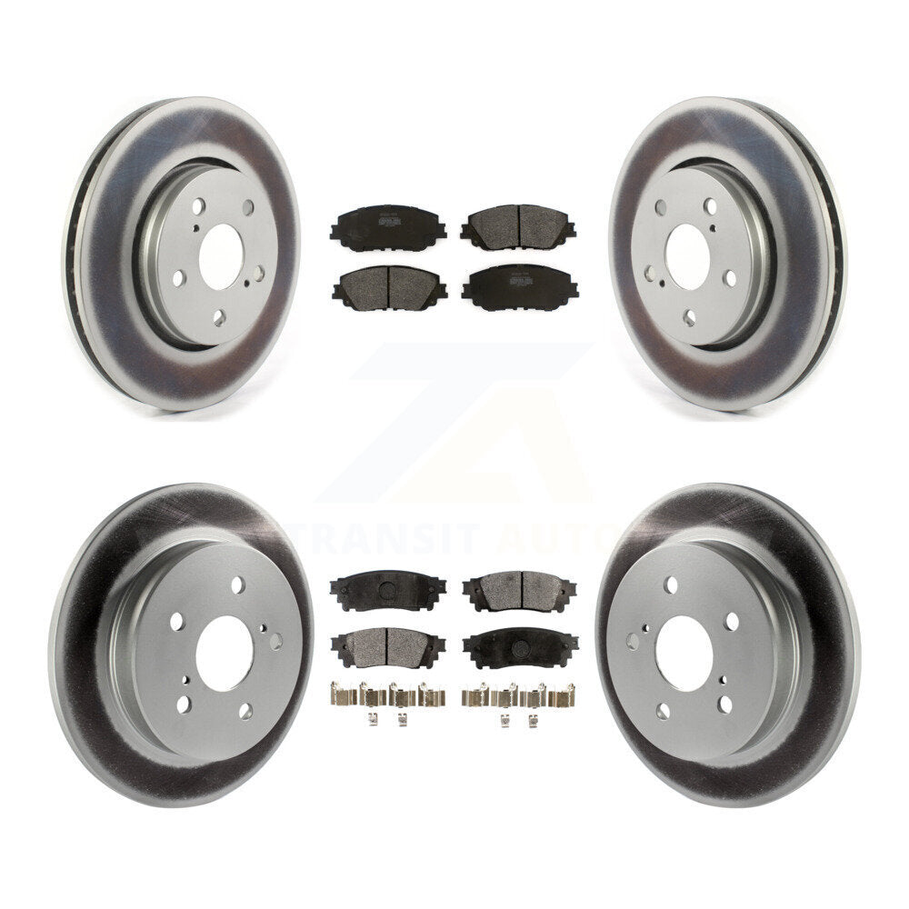 Disc Rotors and Semi-Metallic Brake Pads Kit-KGF-102854 - Kit.bestparts.ca Kit.bestparts.ca