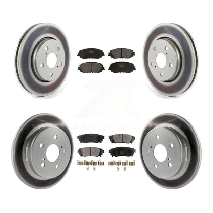 Disc Rotors and Semi-Metallic Brake Pads Kit-KGF-102854 - Kit.bestparts.ca
