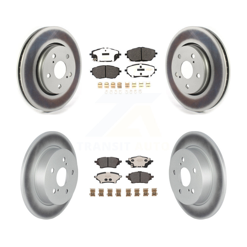 Disc Rotors and Semi-Metallic Brake Pads Kit-KGF-102855 - Kit.bestparts.ca Kit.bestparts.ca