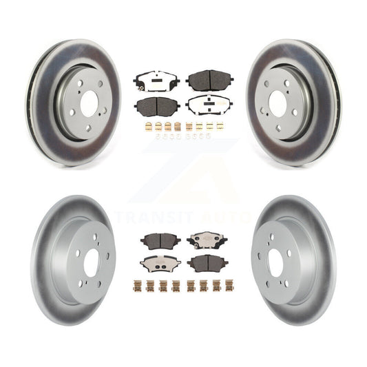 Disc Rotors and Semi-Metallic Brake Pads Kit-KGF-102855 - Kit.bestparts.ca