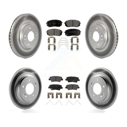 Disc Rotors and Semi-Metallic Brake Pads Kit-KGF-102856 - Kit.bestparts.ca