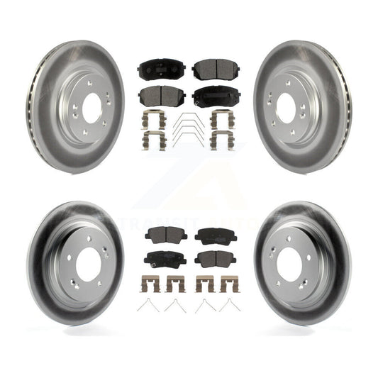 Disc Rotors and Semi-Metallic Brake Pads Kit-KGF-102856 - Kit.bestparts.ca