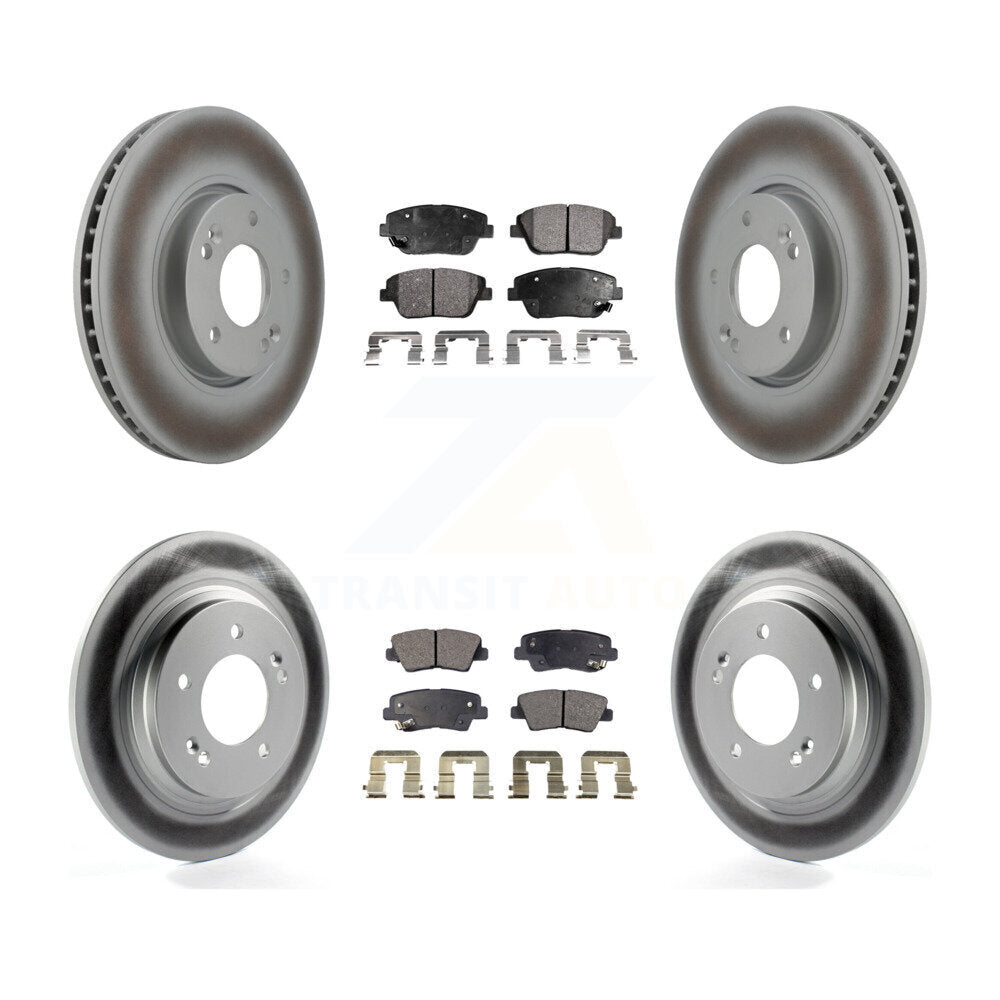 Disc Rotors and Semi-Metallic Brake Pads Kit-KGF-102867 - Kit.bestparts.ca