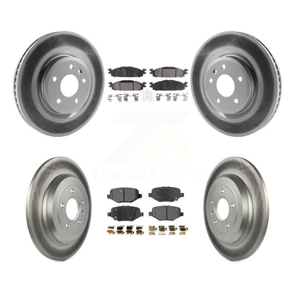 Disc Rotors and Semi-Metallic Brake Pads Kit-KGF-102872 - Kit.bestparts.ca
