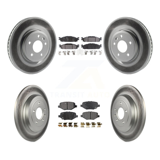 Disc Rotors and Semi-Metallic Brake Pads Kit-KGF-102872 - Kit.bestparts.ca