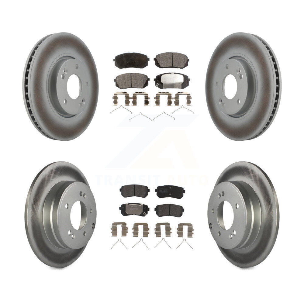 Disc Rotors and Semi-Metallic Brake Pads Kit-KGF-102878 - Kit.bestparts.ca
