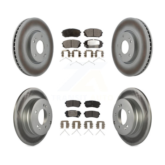 Disc Rotors and Semi-Metallic Brake Pads Kit-KGF-102878 - Kit.bestparts.ca