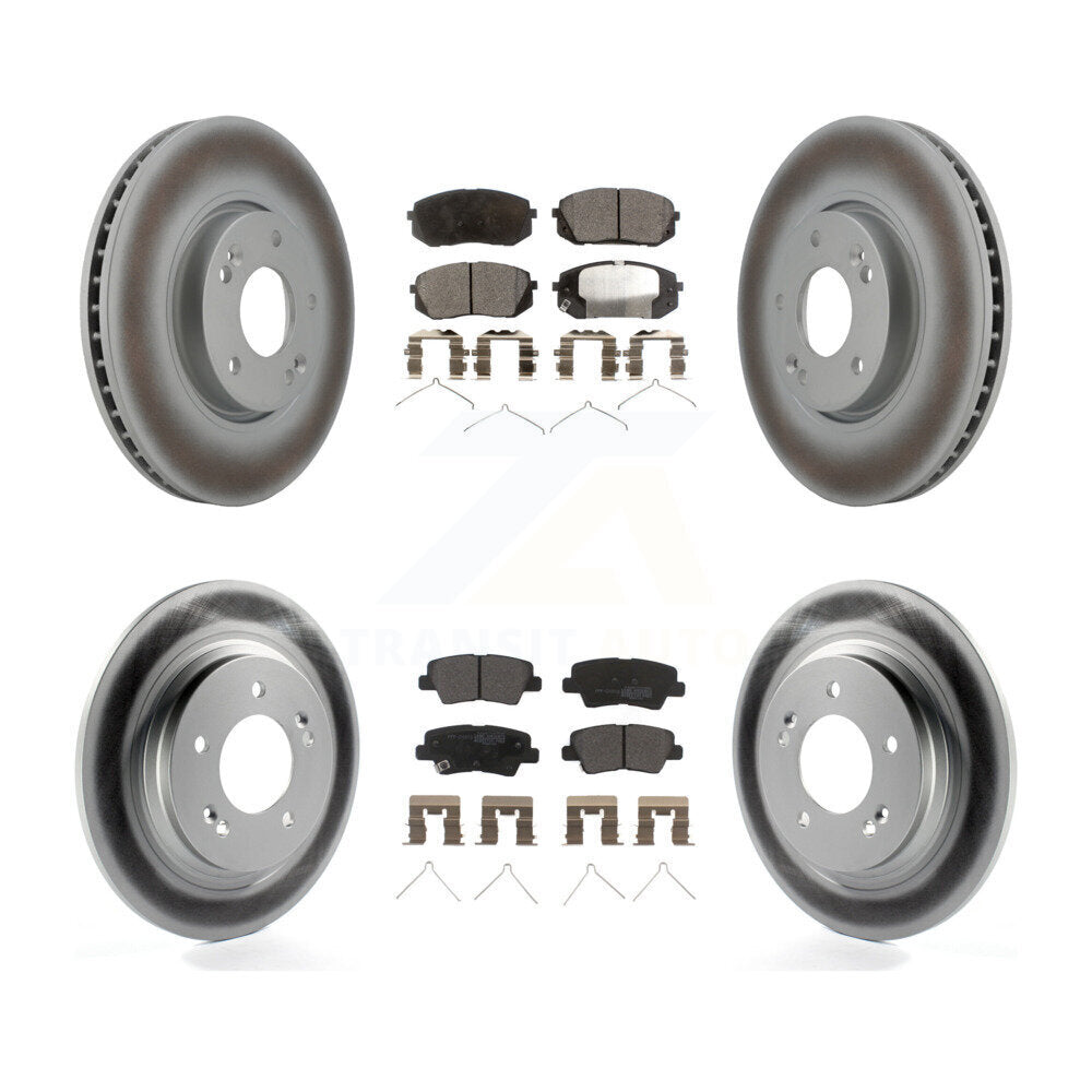 Disc Rotors and Semi-Metallic Brake Pads Kit-KGF-102879 - Kit.bestparts.ca