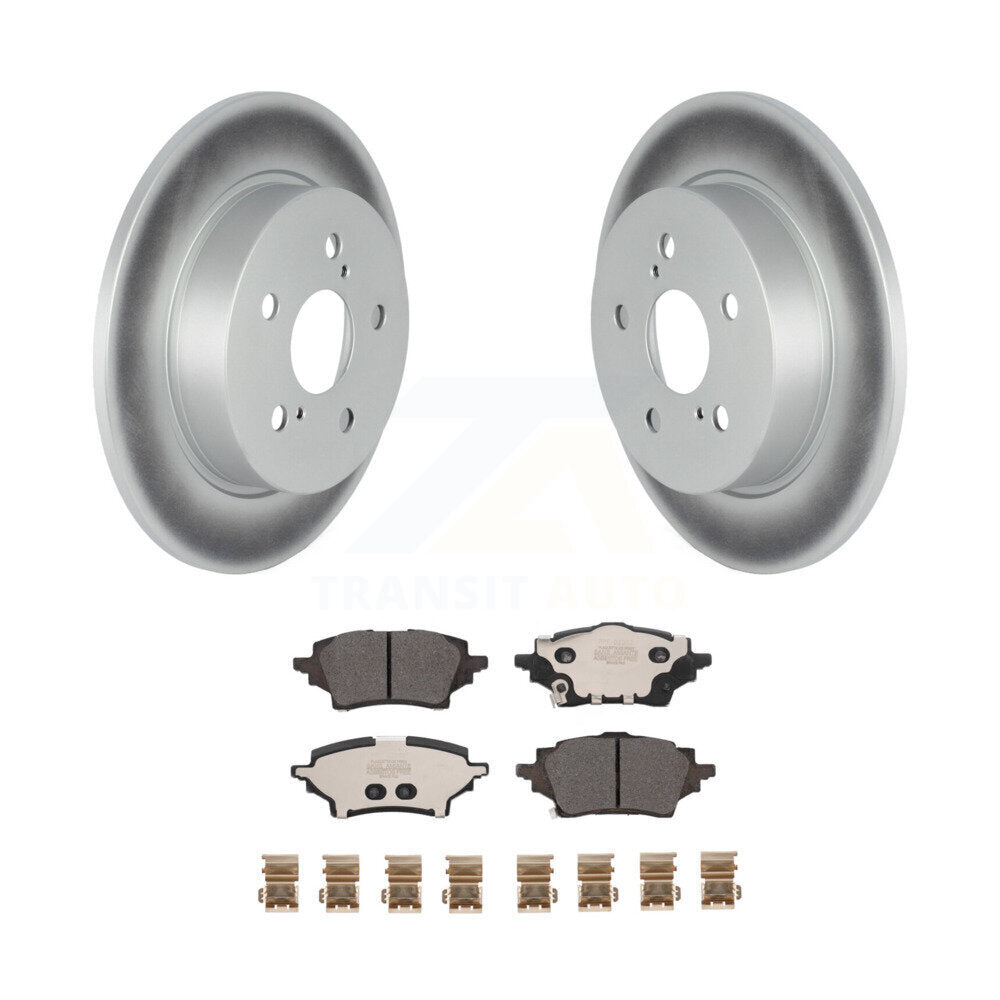 Coated Disc Rotors and Semi-Metallic Brake Pads Kit-KGF-102884 - Kit.bestparts.ca Kit.bestparts.ca