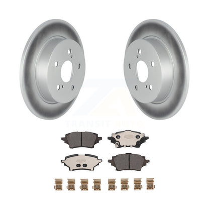 Coated Disc Rotors and Semi-Metallic Brake Pads Kit-KGF-102884 - Kit.bestparts.ca