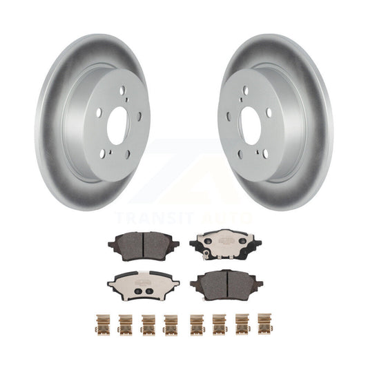 Coated Disc Rotors and Semi-Metallic Brake Pads Kit-KGF-102884 - Kit.bestparts.ca
