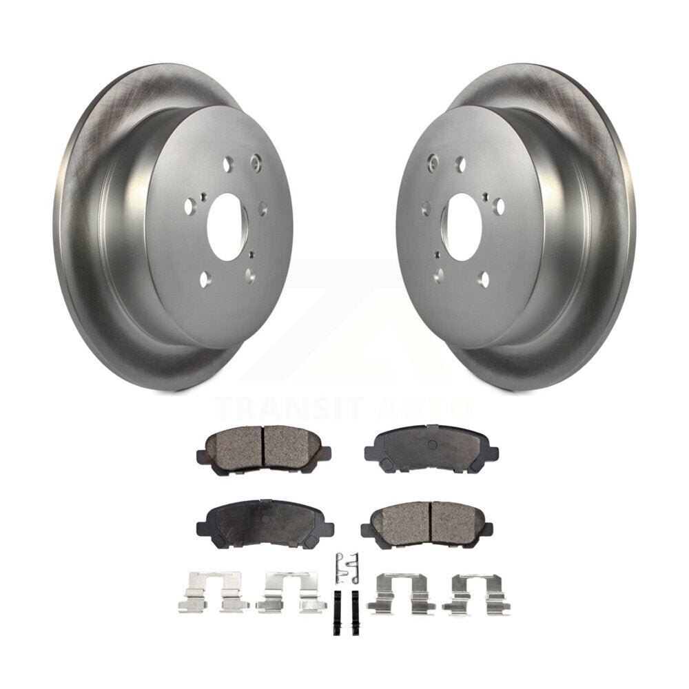 Coated Disc Rotors and Semi-Metallic Brake Pads Kit-KGF-102890 - Kit.bestparts.ca
