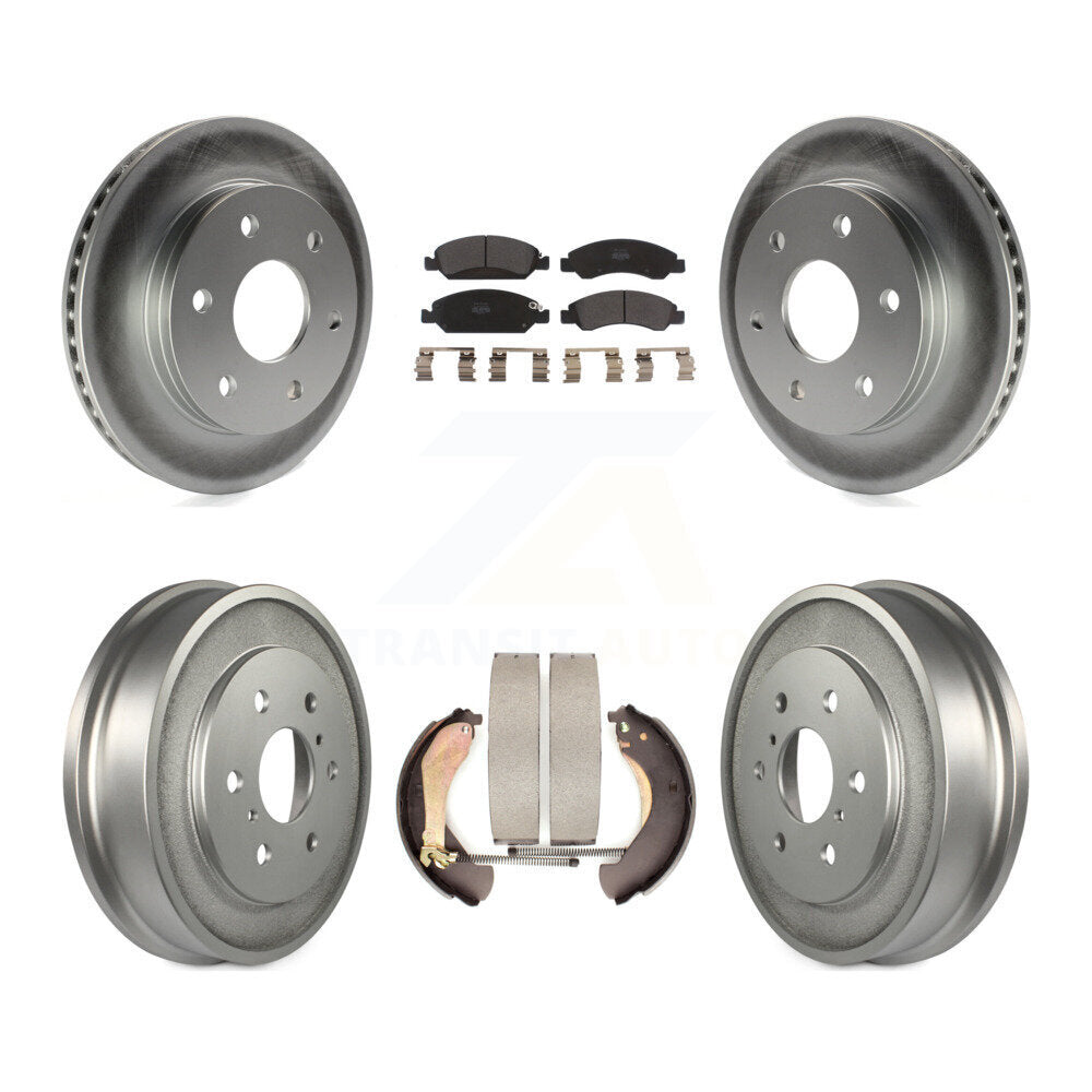 Coated Disc Rotors and Semi-Metallic Brake Pads Kit-KGF-102894 - Kit.bestparts.ca Kit.bestparts.ca