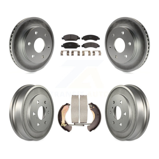 Coated Disc Rotors and Semi-Metallic Brake Pads Kit-KGF-102894 - Kit.bestparts.ca