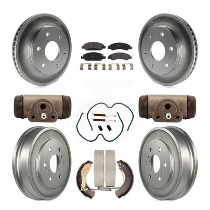 Coated Disc Rotors and Semi-Metallic Brake Pads Kit-KGF-102895 - Kit.bestparts.ca