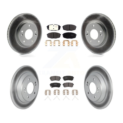 Coated Disc Rotors and Semi-Metallic Brake Pads Kit-KGF-102915 - Kit.bestparts.ca